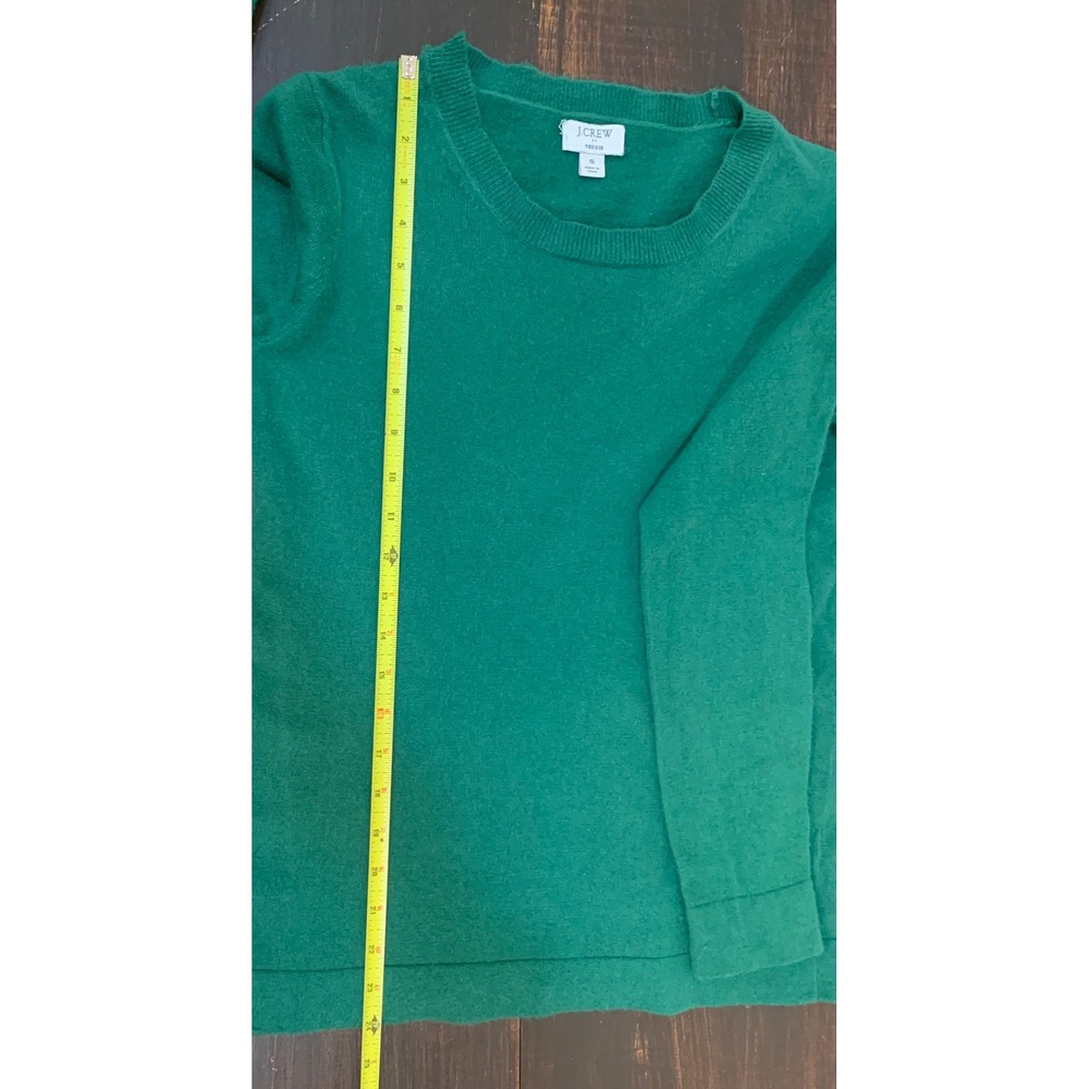 J Crew Teddie Wool New England Winter Minimalist Core Preppy Lightweight- S - Picture 3 of 6